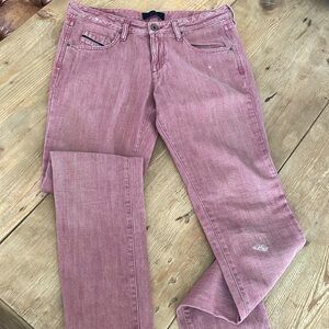 Diesel black gold Pink Jeans 29